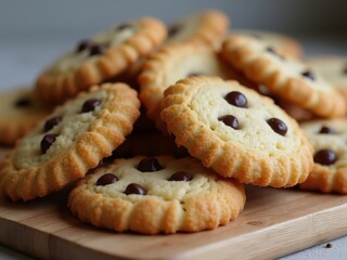 cookies on a white plate