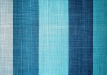 Striped fabric texture in light and dark blues and white
