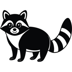 vector illustration of a cute panda