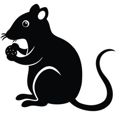 black and white mouse