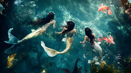 Professional mermaids perform at aquariums, birthday parties, resorts, and corporate events in addition to cosplay.