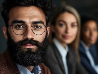 diverse business team office professional workplace people