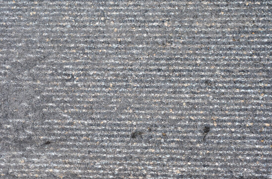 Scraped asphalt layer during road works at Avenue Firmin Lecharlier laan in Jette, Brussels, Belgium