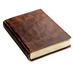 A Custom Memorial Photo Album with Durable Cover Isolated on Transparent Background