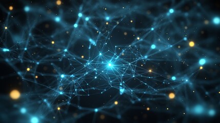 Fototapeta premium The internet operates as a hub for connecting people, where nodes are being changed, and it includes connections from social networks, along with related information technology