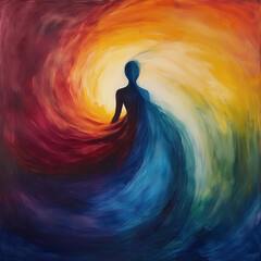 Painting withwarm and cold colors