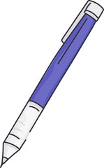 Hand-drawn art supply icon with colorful drawing and painting tools for creative design