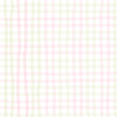 Pink Sage Green Plaid Gingham Check Hand Drawn Background Pattern Overlay
