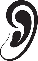Ear Icon Vector Art, Icons