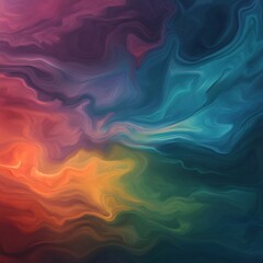 Abstract colorful lines flowing smoothly