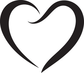 heart symbol on white background