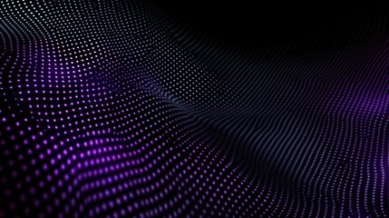 Obraz premium Abstract flowing dot matrix background