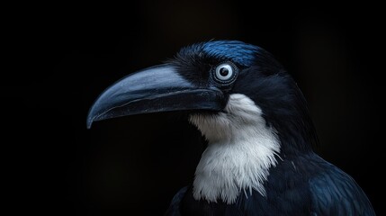 Hornbill Portrait Isolated