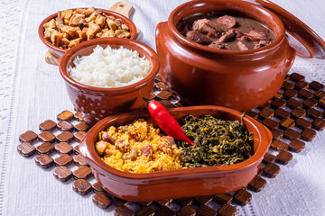 Feijoada, the Brazilian cuisine tradition and typical food