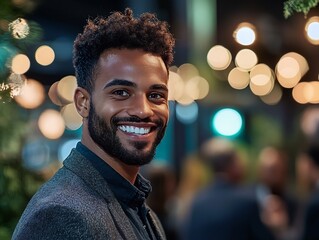 business expo networking multicultural professionals sharing ideas