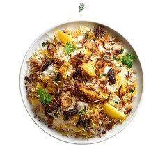 Delicious Chicken Biryani, Ready to Delight.