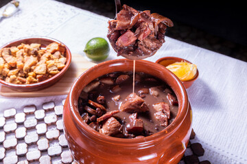 Feijoada, the Brazilian cuisine tradition