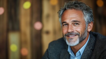 businessman client feedback smile businessman responding to client feedback with smile