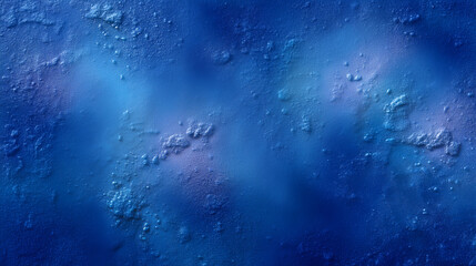 Blue texture , with a purple tint and irregularities like blue snow.