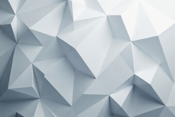 Obraz premium Geometric modern design, abstract grey and white triangles , art, minimal, line