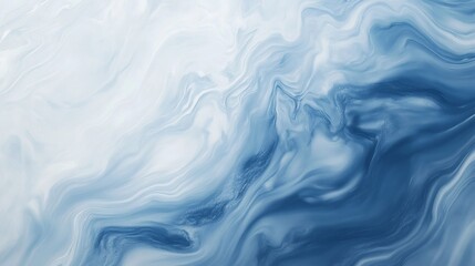 Fototapeta premium Abstract Blue Liquid Swirl Texture Background