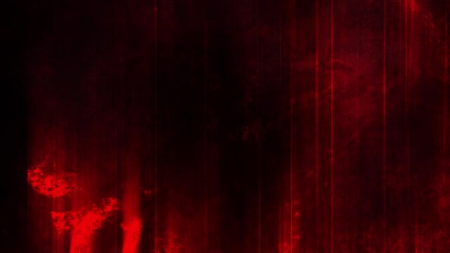 Red and black horror grunge abstract looping animated background R32OL