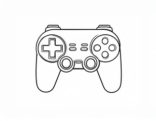 video game controller icon. generated ai