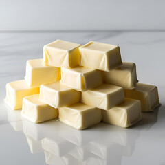 Pile of Butter Blocks
