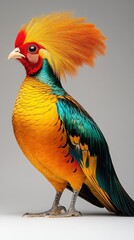 Fototapeta premium Vibrant Pheasant with Striking Colors