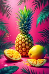 tropical fruit salad