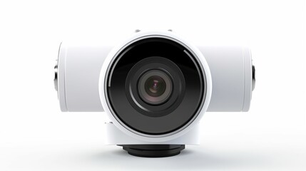 Modern white camera