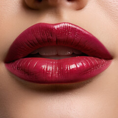 Obraz premium lips of a woman