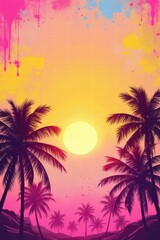 palm tree silhouette