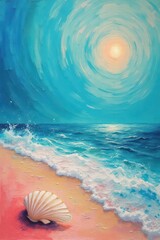 Obraz premium playas y pinturas