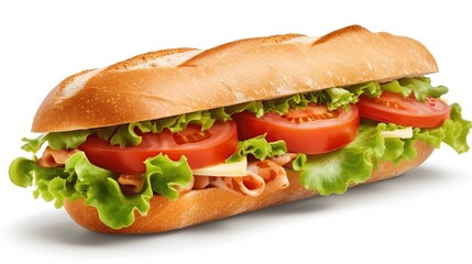 Fresh sub sandwich