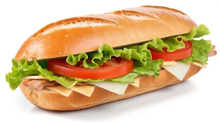 Gourmet sub sandwich