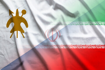 Lesotho and Iran government flag international contract IRN LSO