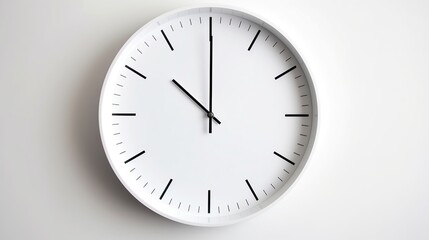 Simple wall clock, precise time