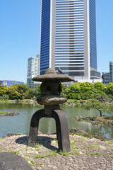 Obraz premium 旧芝離宮恩賜庭園