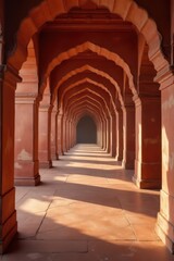 Fototapeta premium arches in the old town of gdansk poland