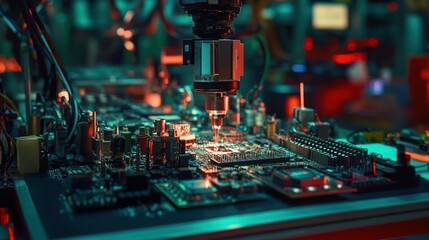 Precision robotics in action: Automated manufacturing of advanced circuit boards