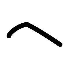 Hiragana Alphabet He