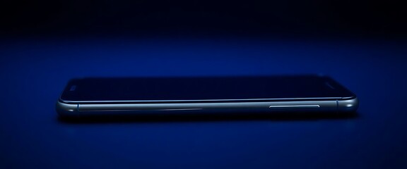 close up of a cell phone on a table