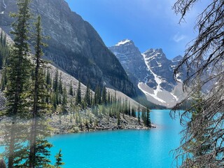 moraine lake in Banff, Calgary 