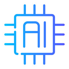 ai chip icon