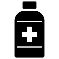 Obraz premium 약통 아이콘