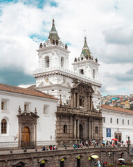 Fototapeta premium Iglesia de San Francisco, Quito