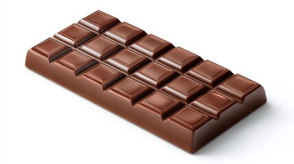 Fototapeta premium Indulge in the rich flavor of exquisite dark chocolate, a decadent treat for chocolate lovers