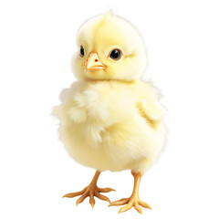 Fototapeta premium Fluffy Easter Chick Portrait