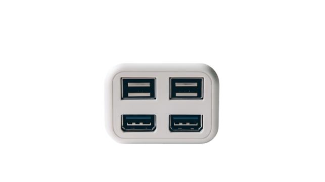 White USB Hub